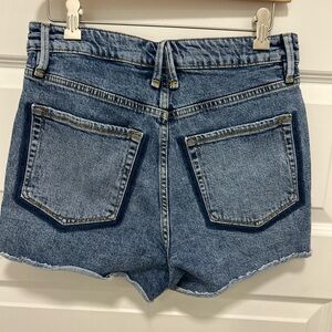 Good American Blue Jean Shorts